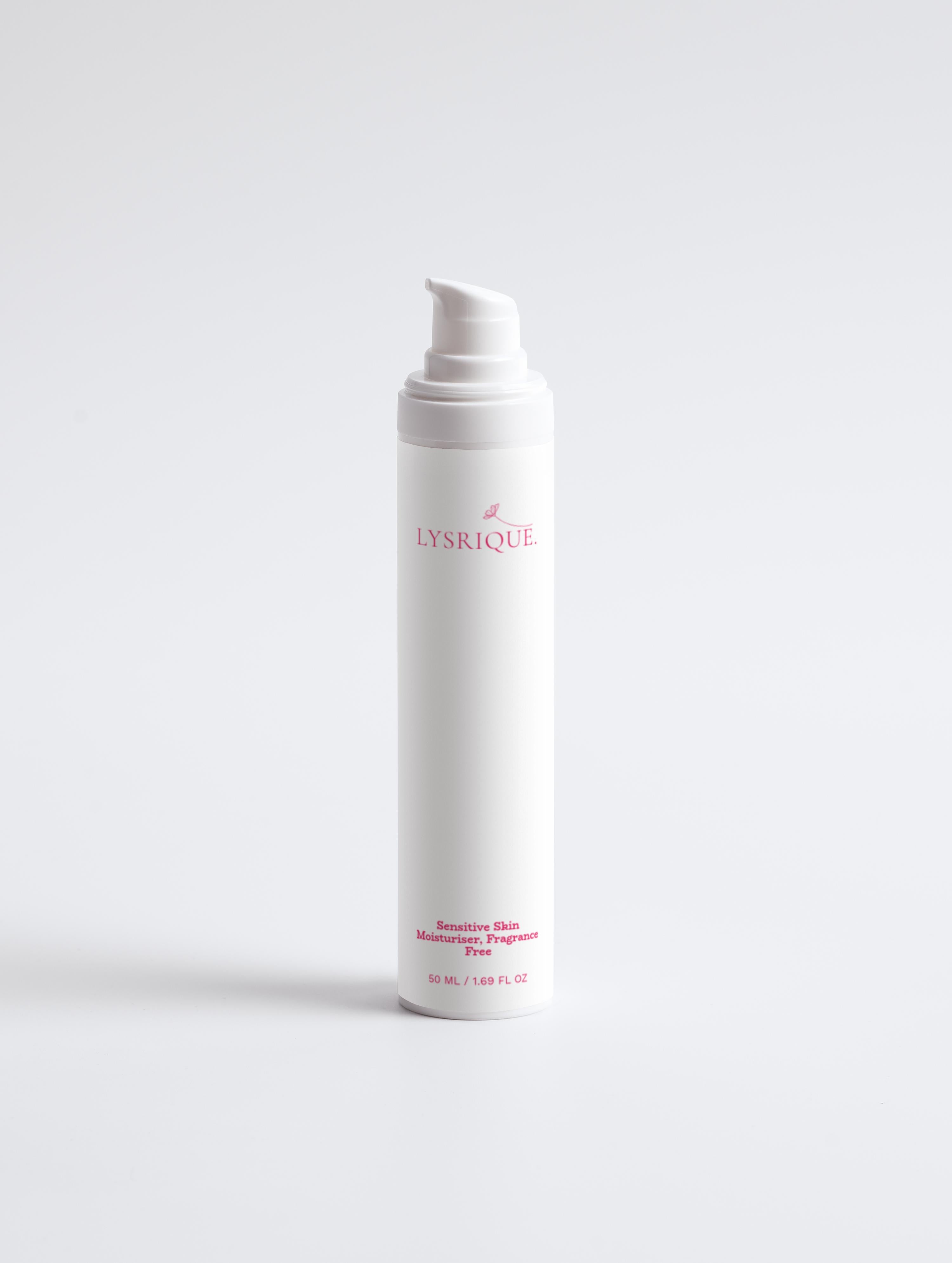 Sensitive Skin Moisturiser, Fragrance Free