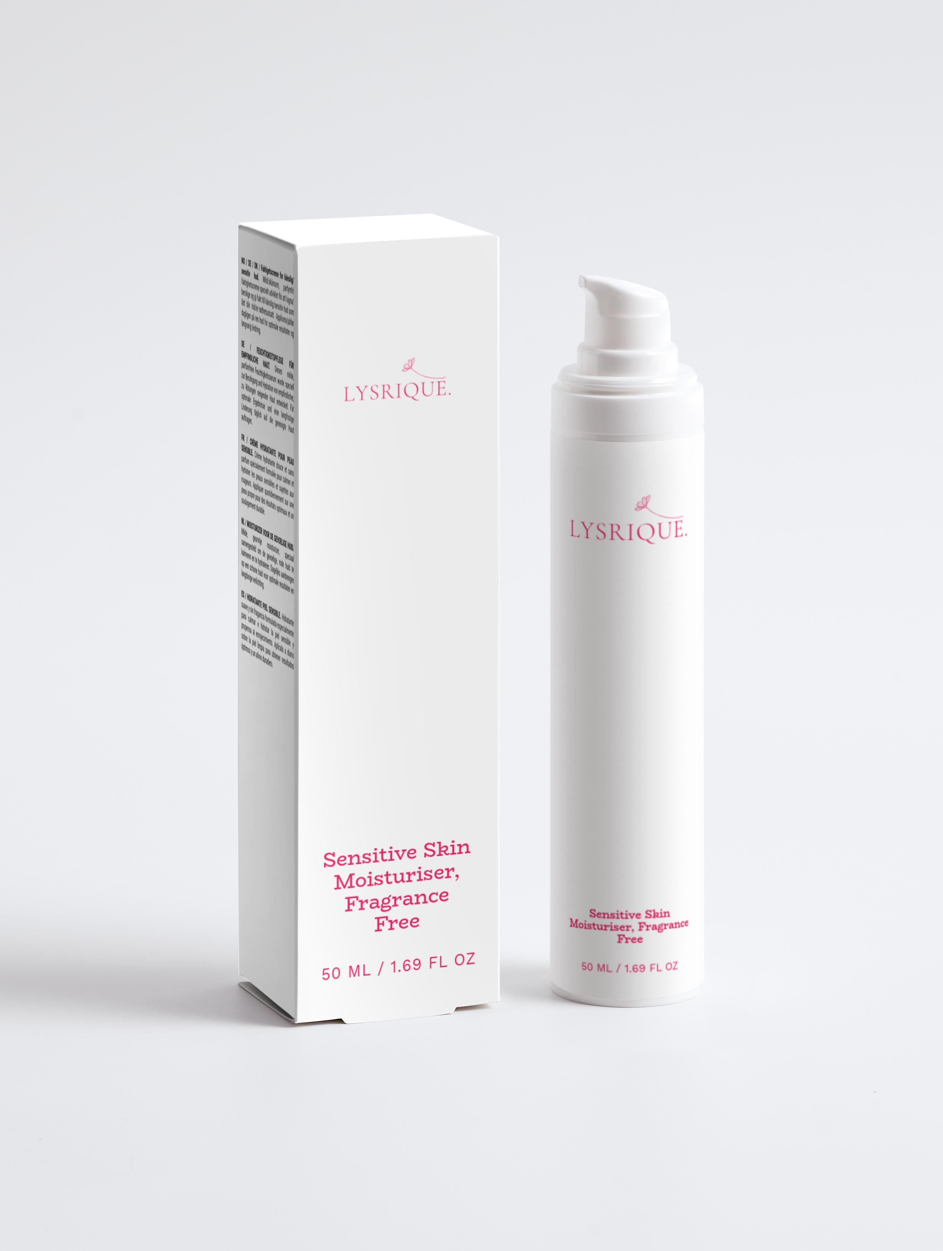Sensitive Skin Moisturiser, Fragrance Free