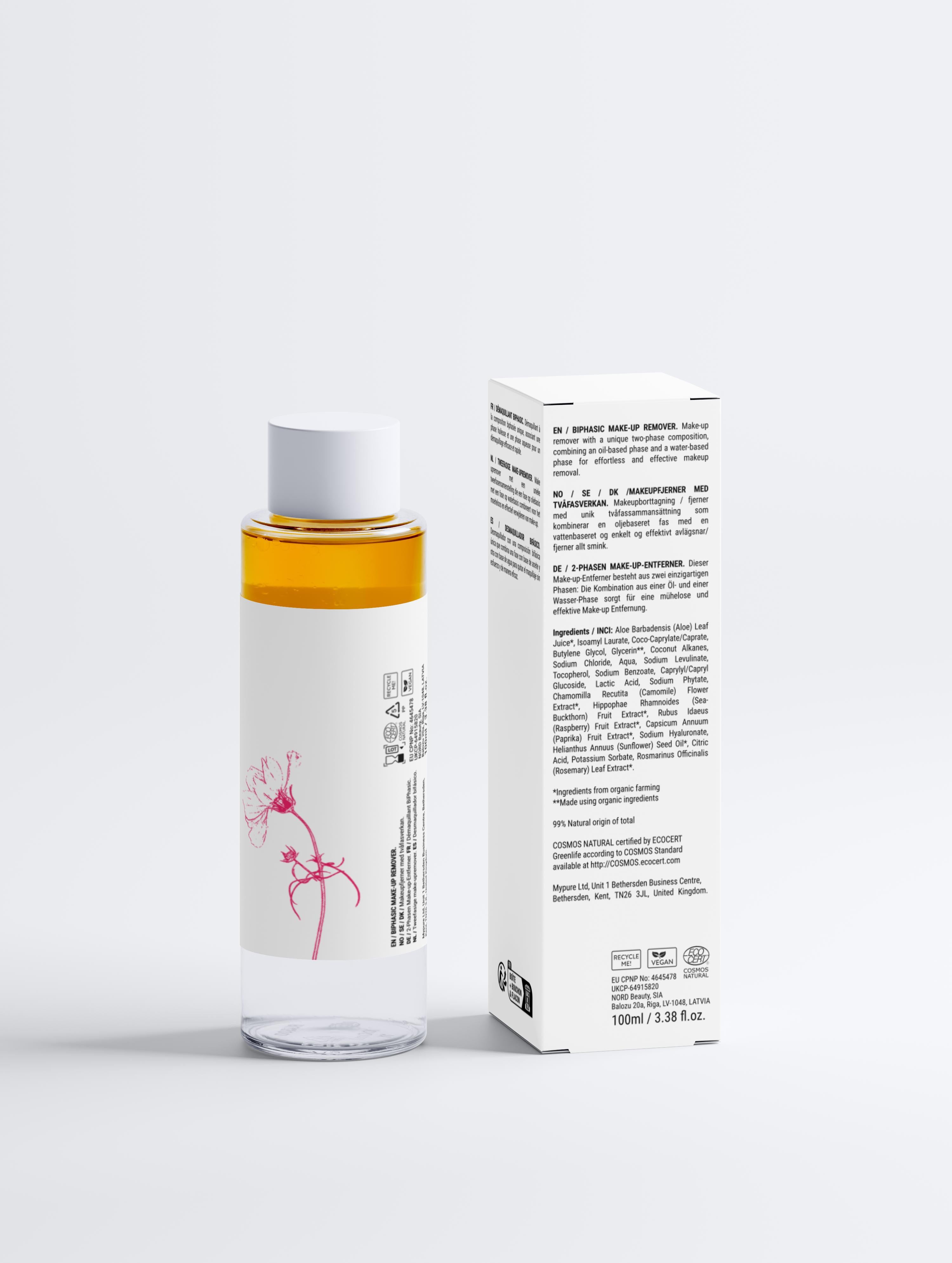 BiPhasic Make-up Remover, Fragrance Free